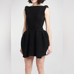 Versace Voluminous chenille knit mini dress size 44/us size 8